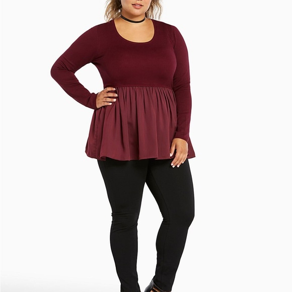 torrid Sweaters - NWT torrid 2fer long sleeve sweater